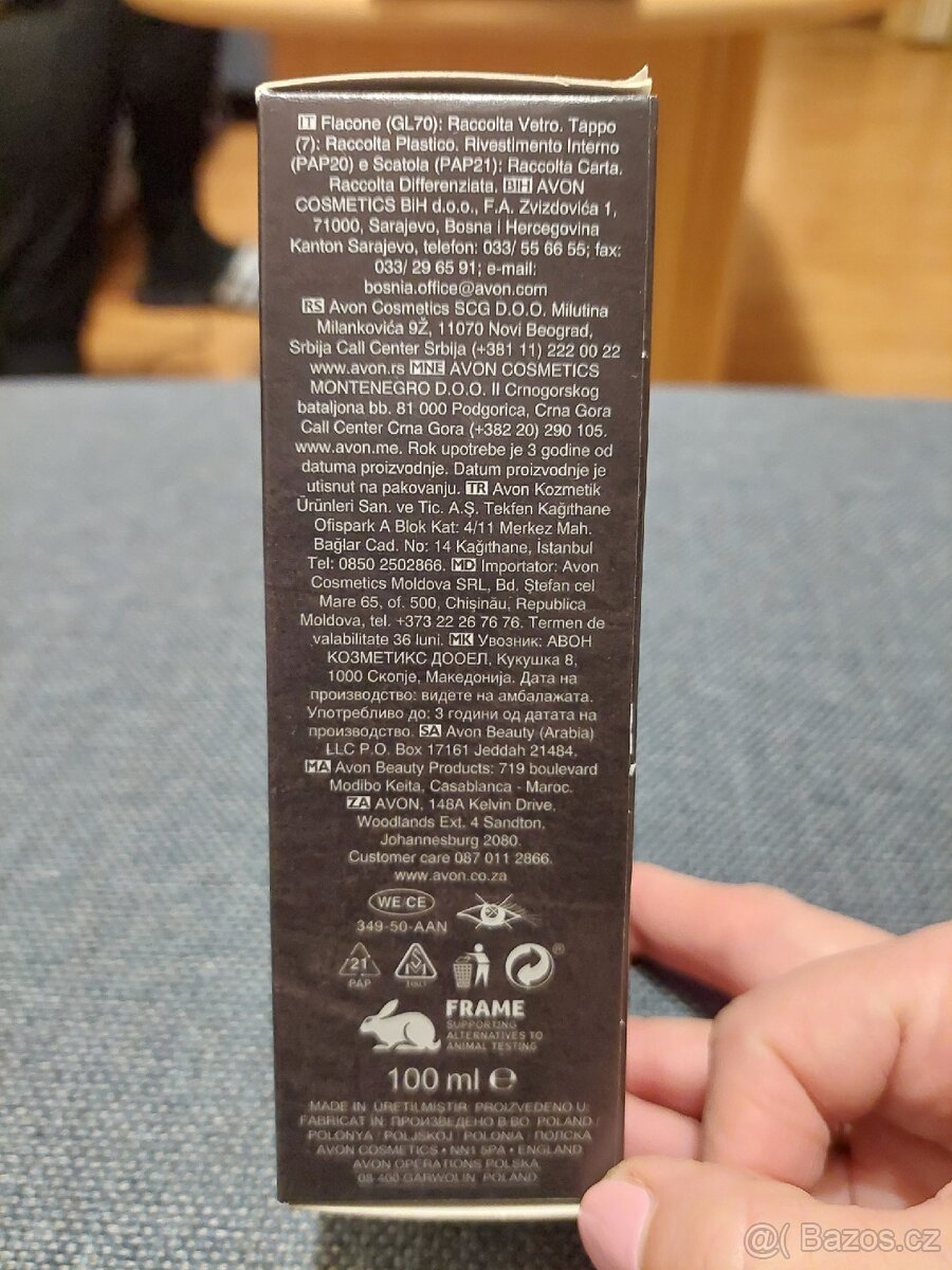 AVON pánská EDP PERCEIVE FOR HIM 100ML - 3