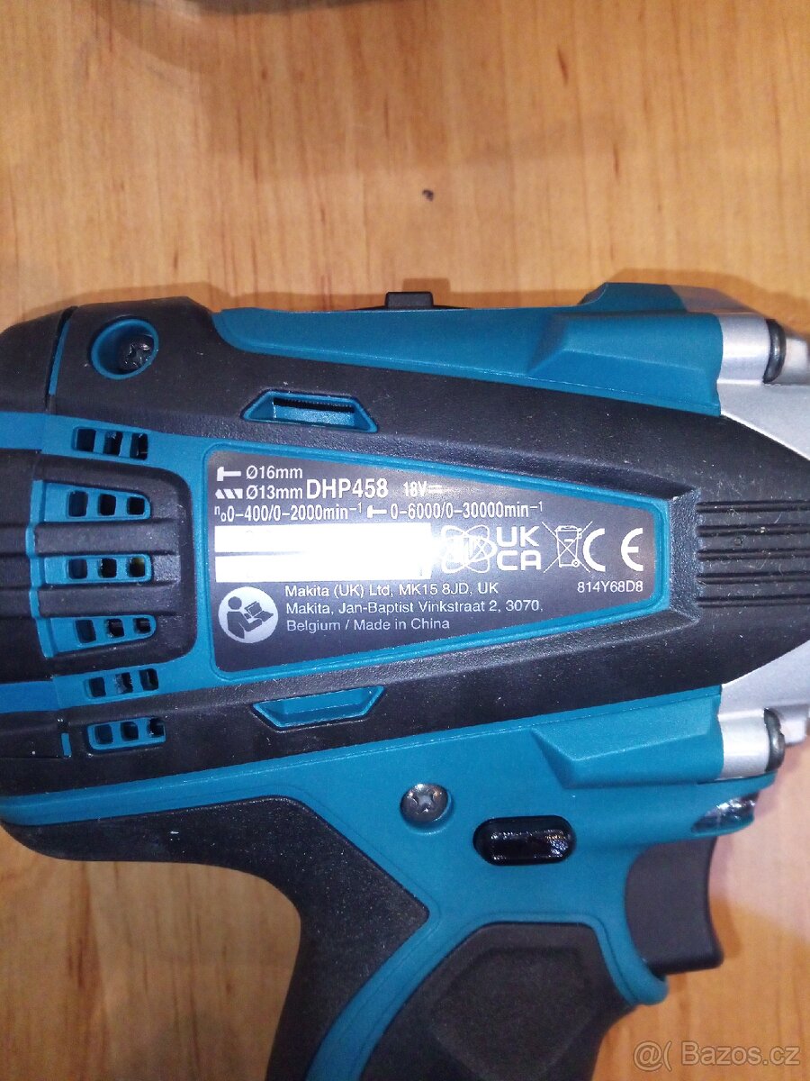 Aku vrtačka Makita DHP458Z - 3