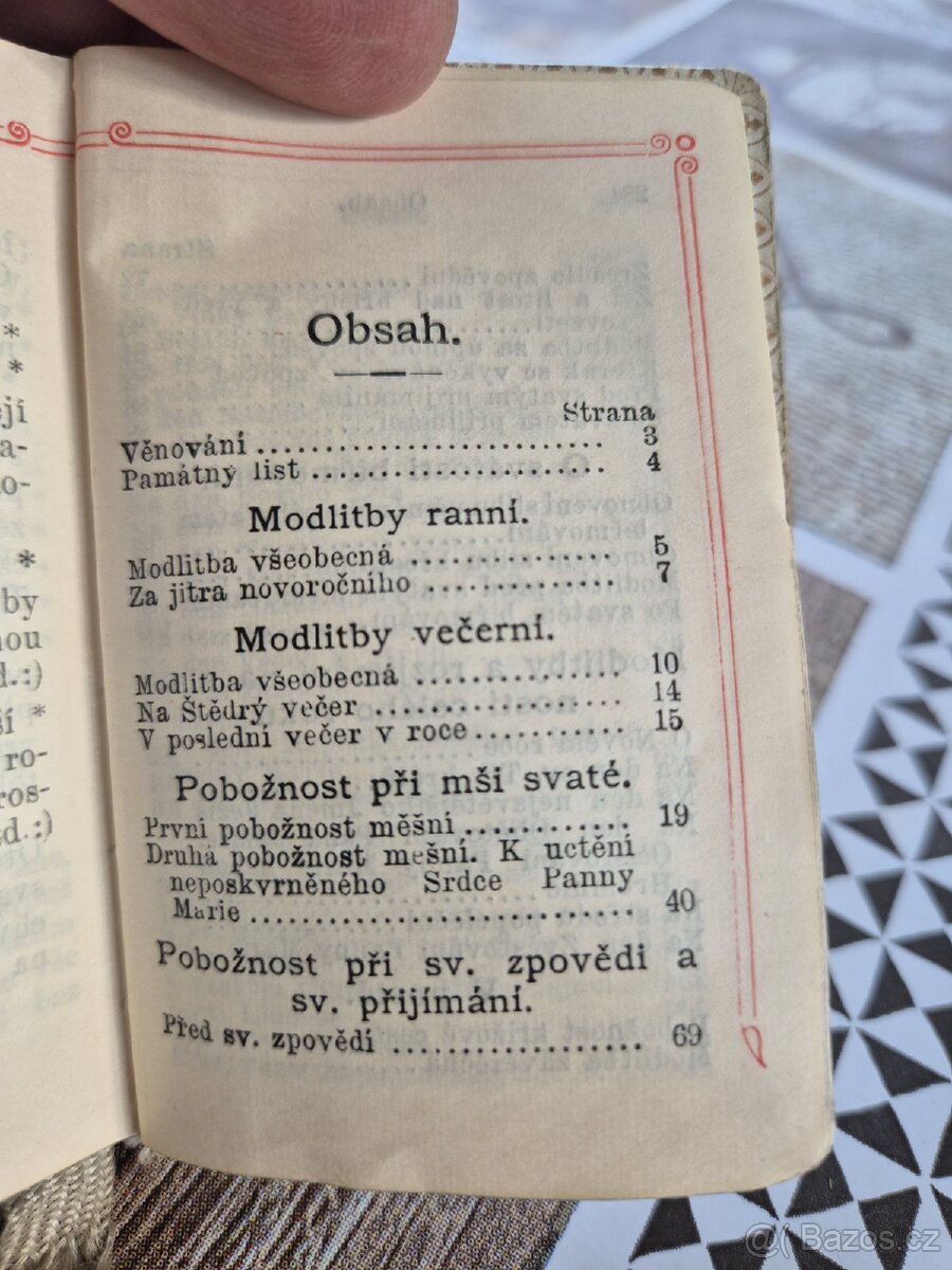 Modlitební knížka RŮŽE SIONSKÁ - 3