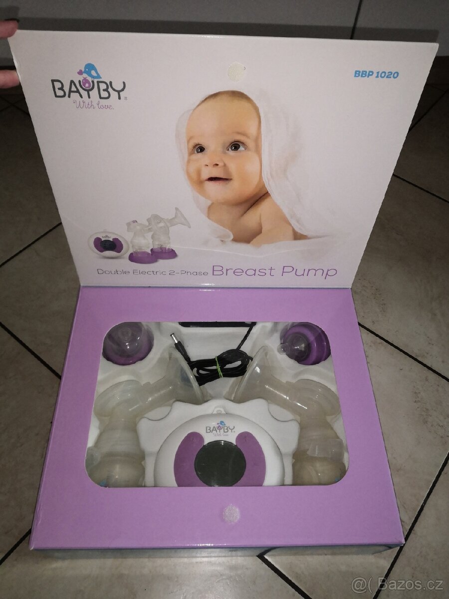 Odsávačka mléka elektrická dvoufázová - 3