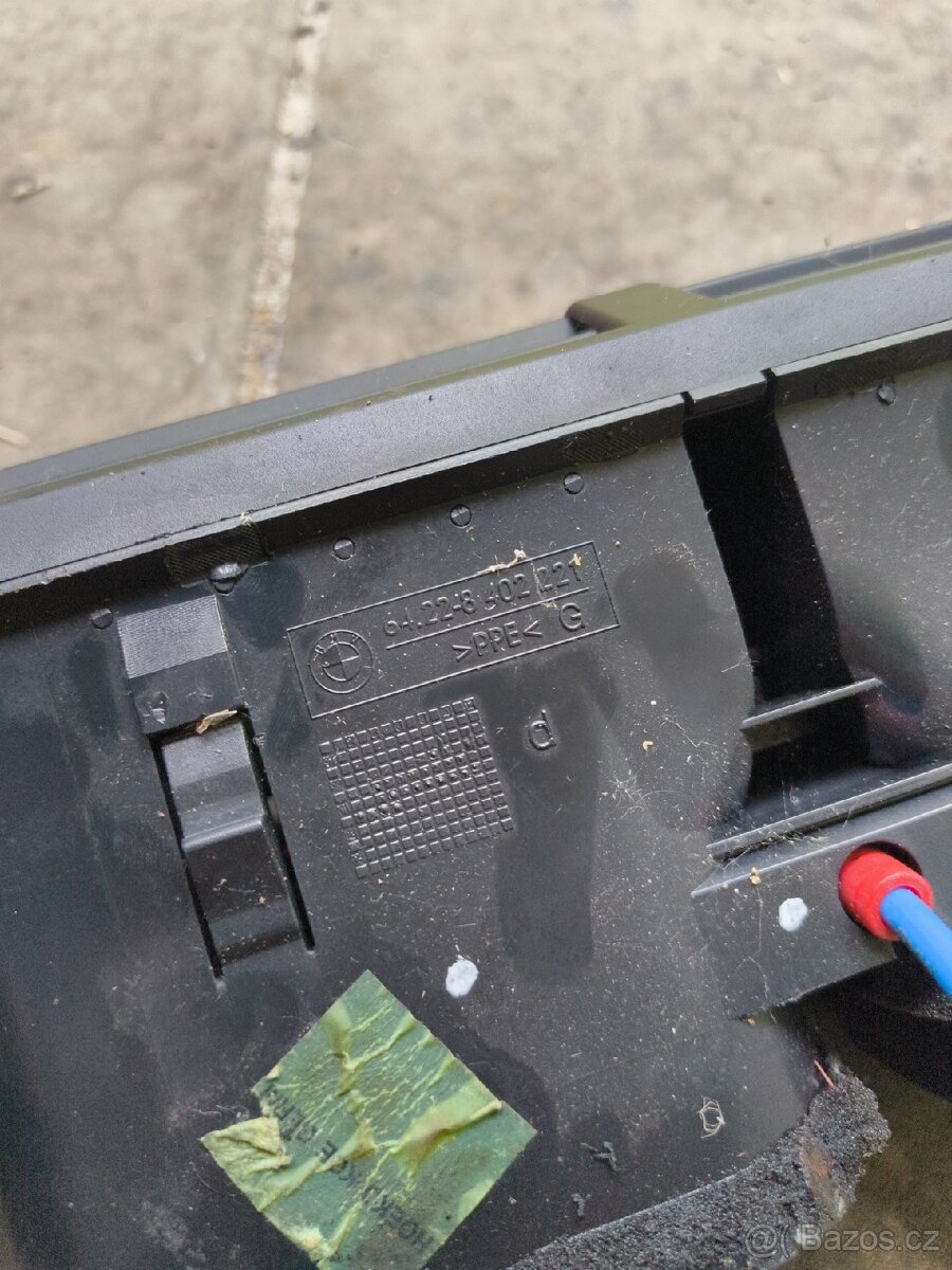 BMW X5 E53 výduch topení střední - 3