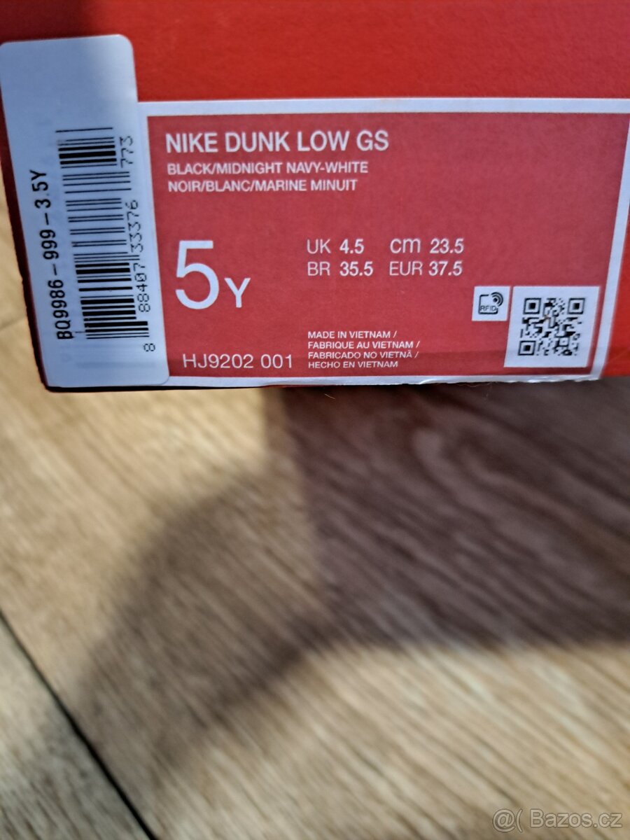 Nike dunk low GS velikost 37,5 - 3