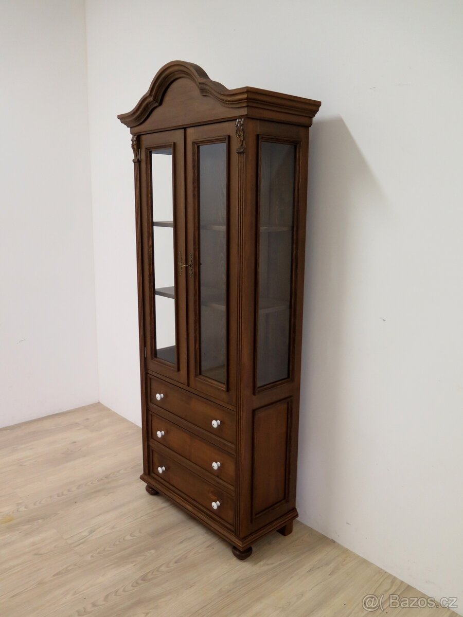 Vitrína s obloukem a zásuvkami - 3