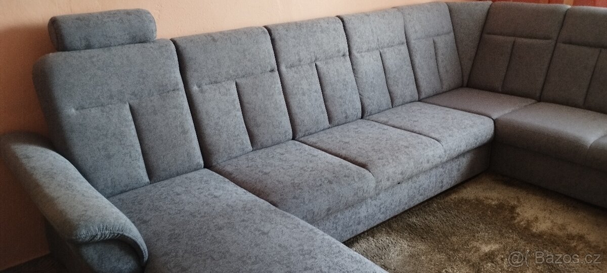 Sedací souprava MALAGA IV - levá/šedá - 3