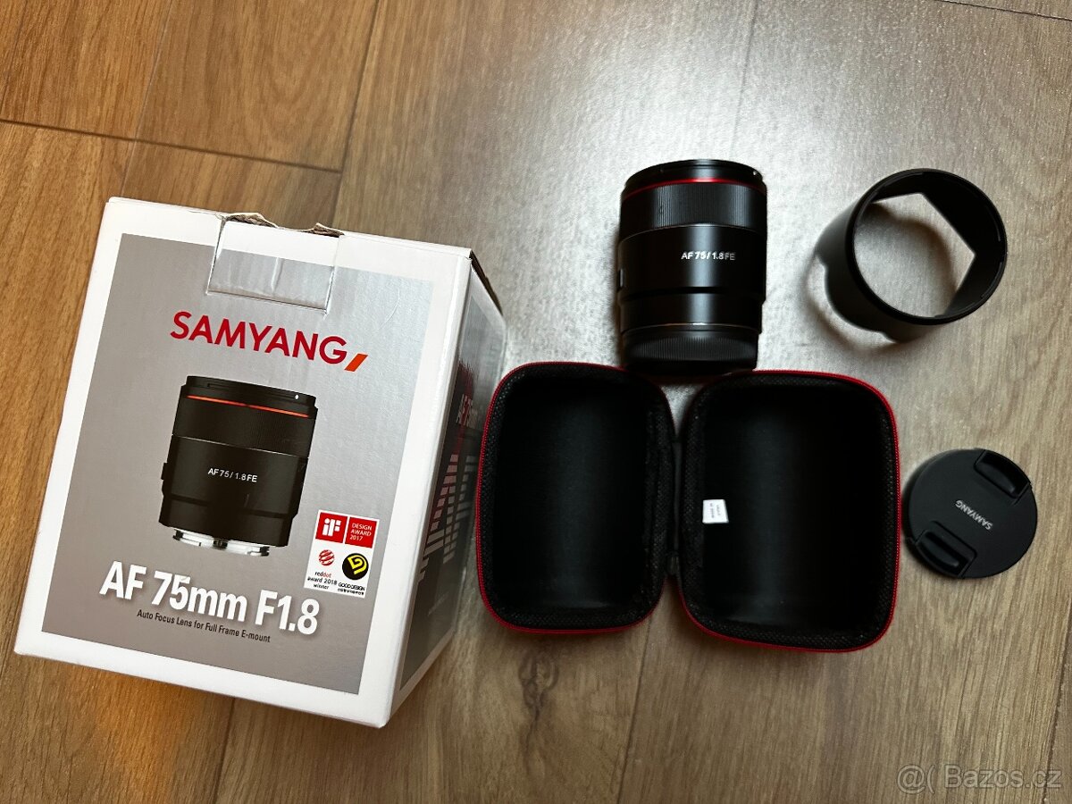 Prodám Samyang AF 75mm f/1,8 pro Sony - 3