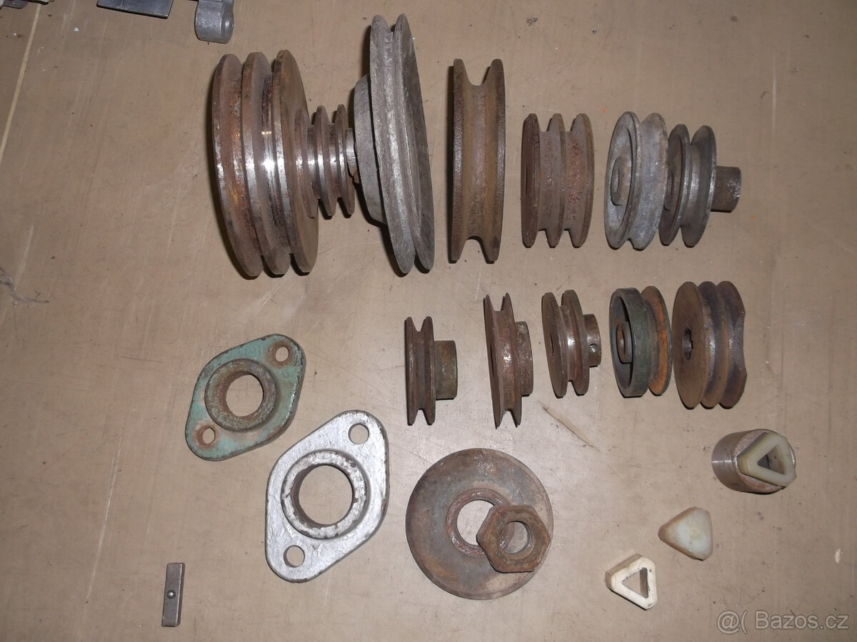 elektromotory,kompresor,ložiskové osy,kabely - 3