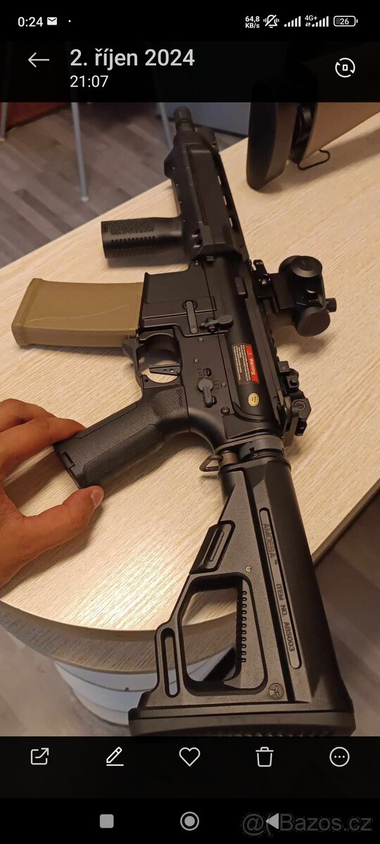 airsoft výbava+zbraň - 3