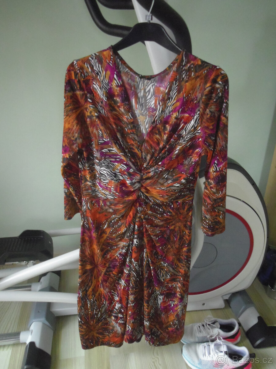 Barevné šaty vel. S - 3