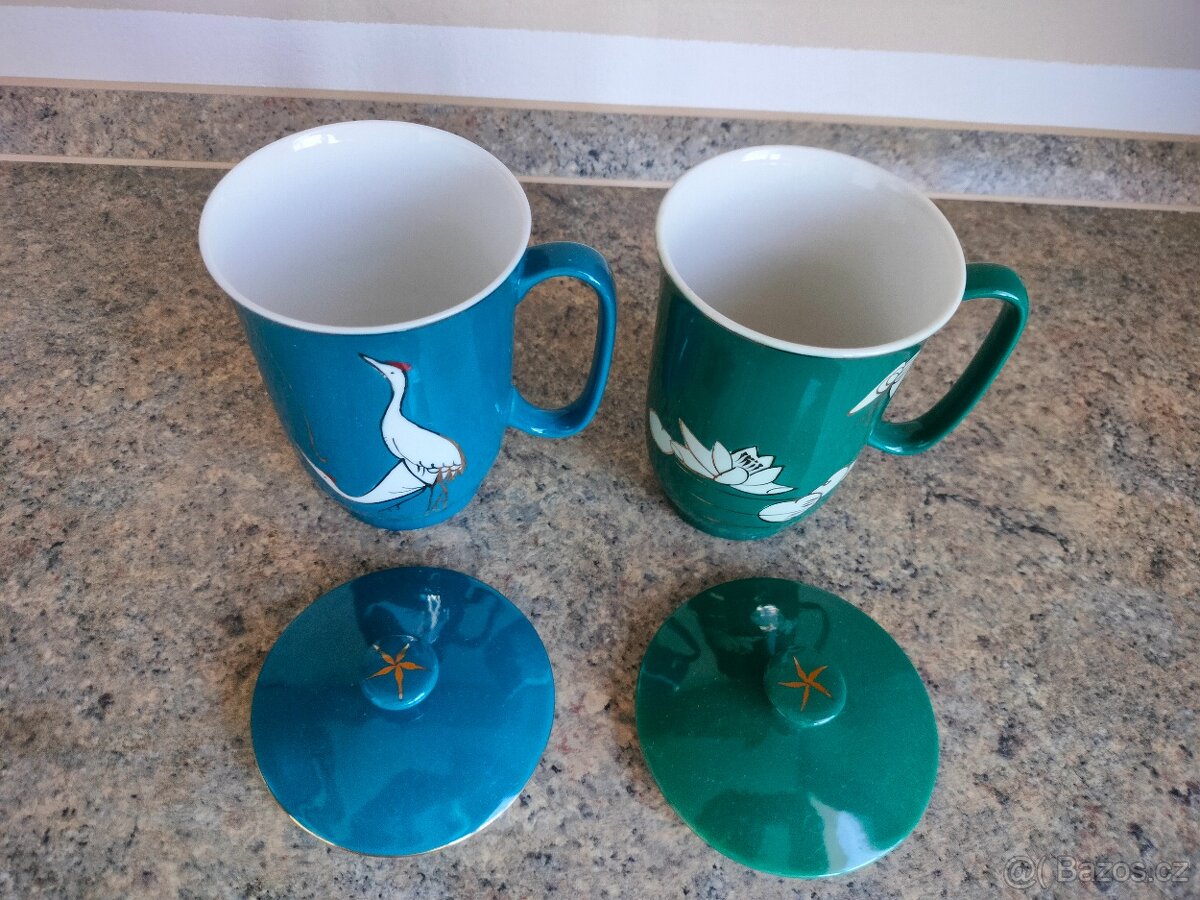 Dva hrníčky s pokličkou, - 3