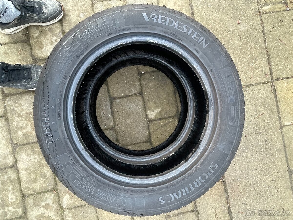 215/65/16 Vredestein dvě letní pneu - 3