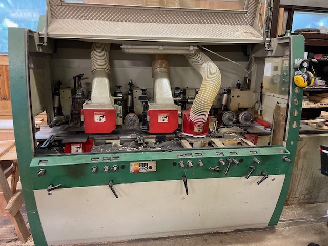 Čtyřstranná frézka + nástroje - 3