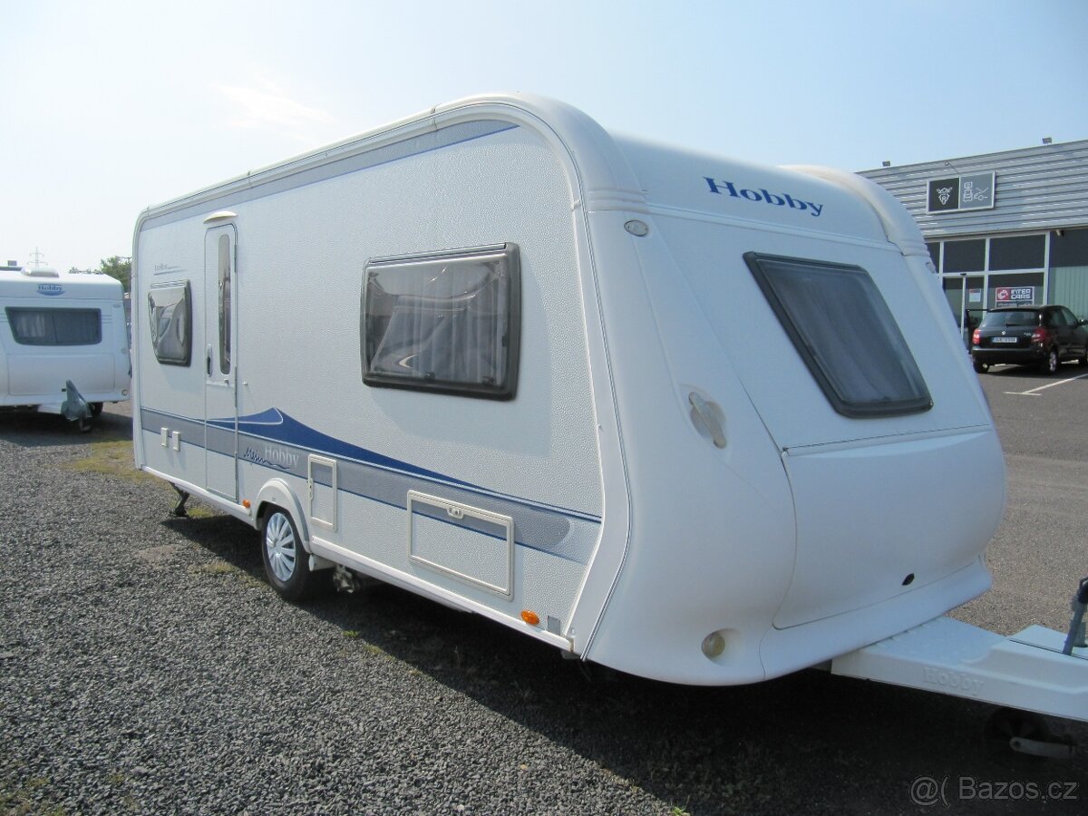 Prodám karavan Hobby 540 UL,model 2010 + mover + předstan.