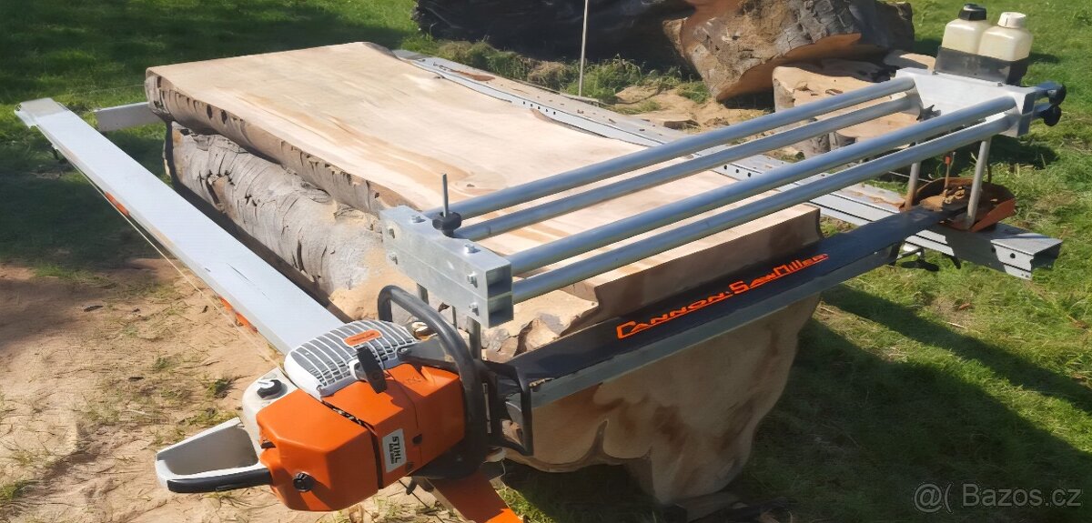 Logosol Big Mill Wide Slabber 167 cm + pila STIHL MS 880 - 3