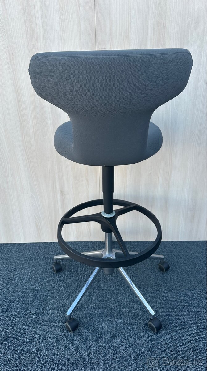 Barová židle Vitra Pivot - šedá - 3