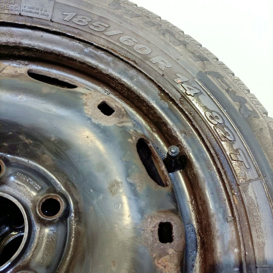 14" plechová kola – 5x100 – ŠKODA (VW, AUDI, SEAT) Disky: - 3