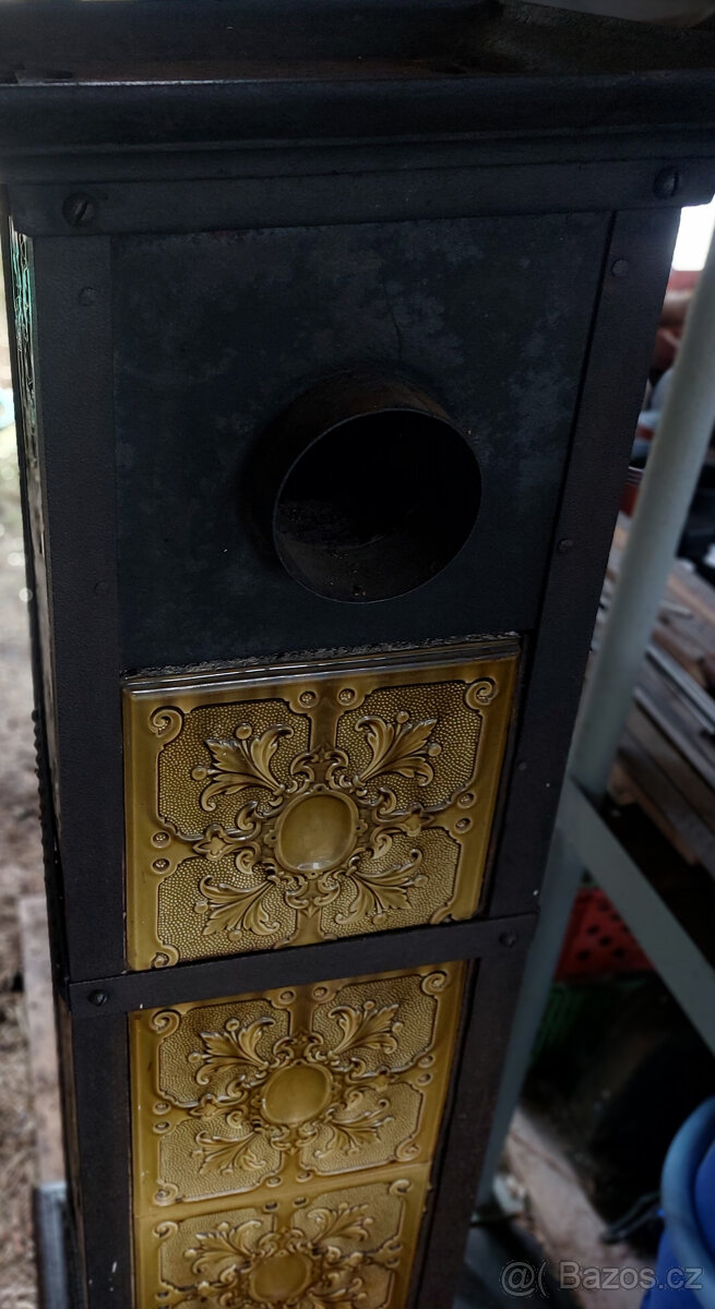 Prodám starožitná kamna Patent Liebisch Rumburg - 3