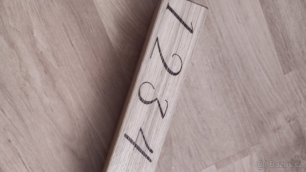 Dřevěný dubový adventní svícen Doladěno - 3