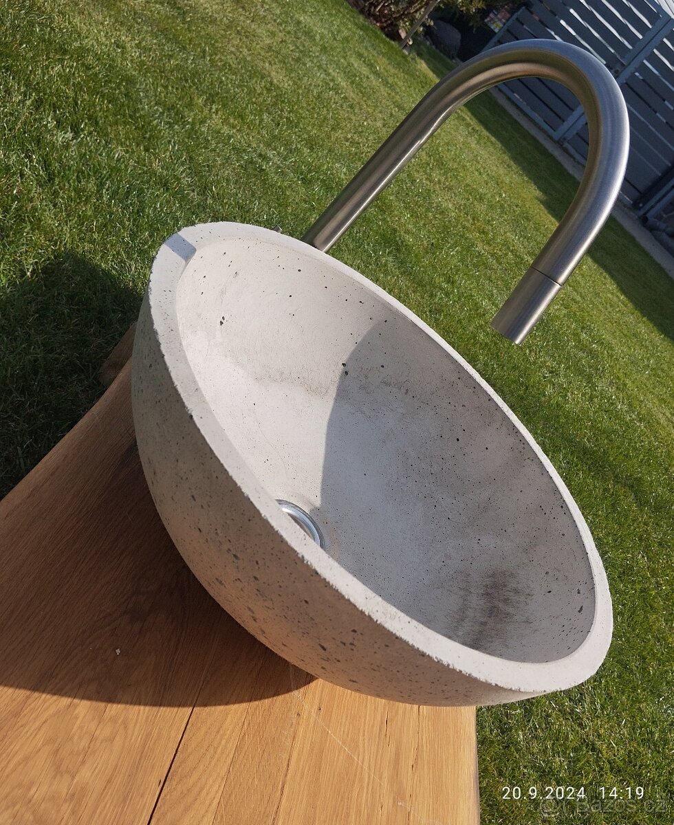 Betonové umyvadlo #3 luxusní - 3