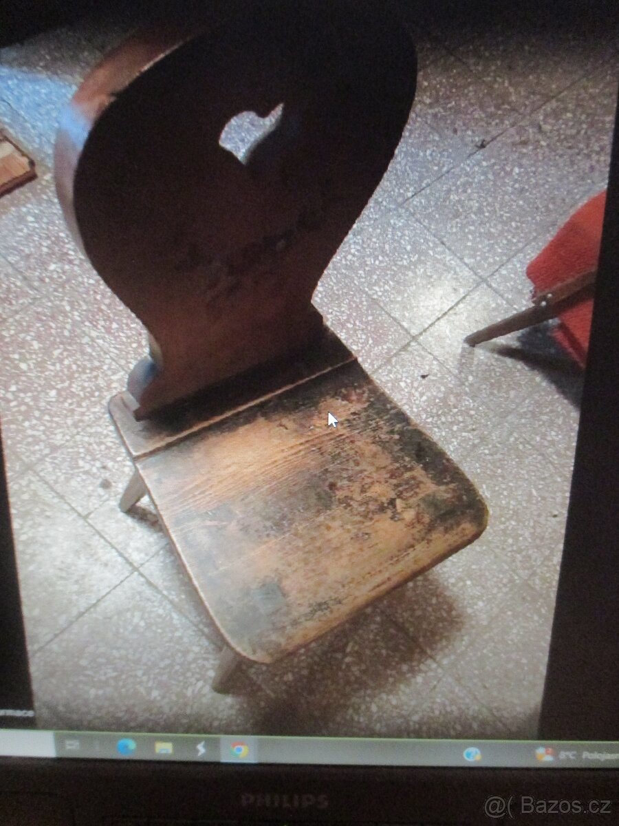 Starožitný set-lavice-3díly,stůl,2židle - 3