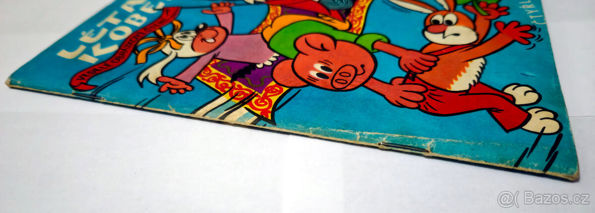 Čtyřlístek č.8 - Létající koberec - Original 1970 - 3