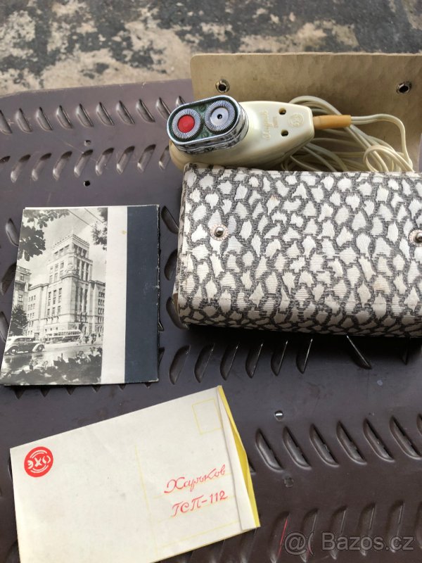Holící strojek CCCP, použitý,retro - 3