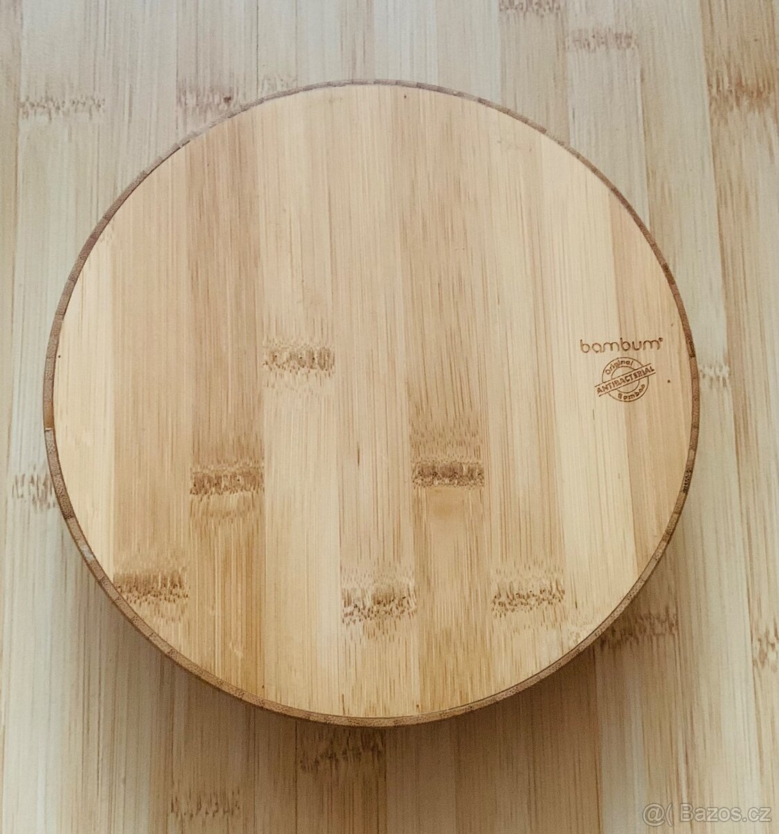 Velká bambusová krabička, dóza, šperkovnice - 3