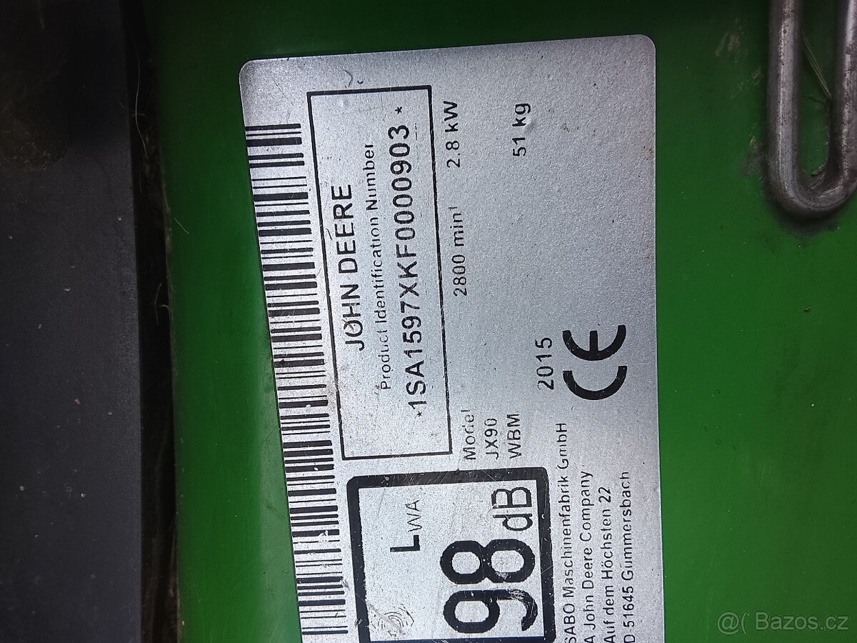 Benzínová sekačka s pojezdem - 3