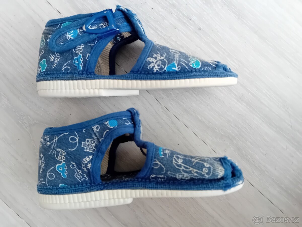 Dětské Bačkory/bačkůrky vel. 19 - 13 cm - 3