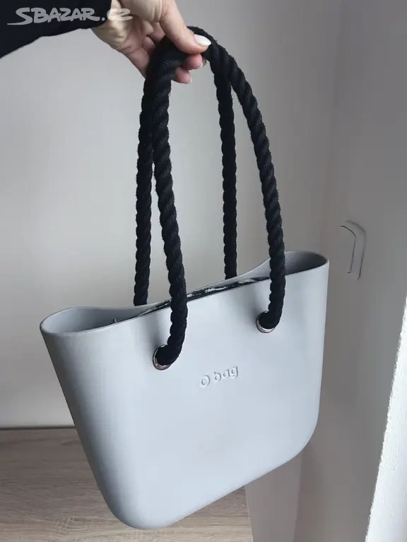 Obag mini lily grey black - 3