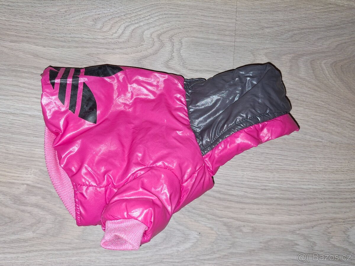 Obleček pro psa vel S -teplá bundička Adidas - 3