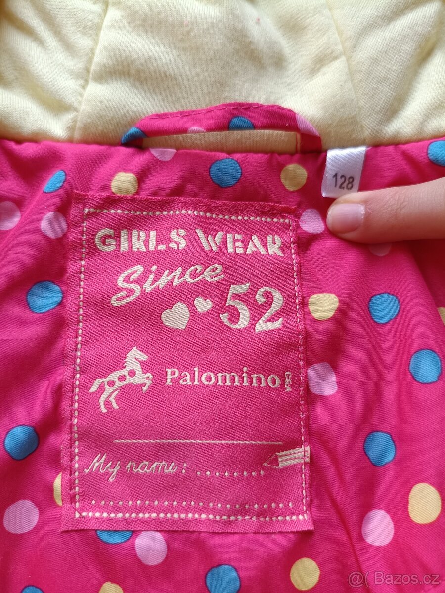 Dívčí jarní bunda C&A vel. 128 - 3