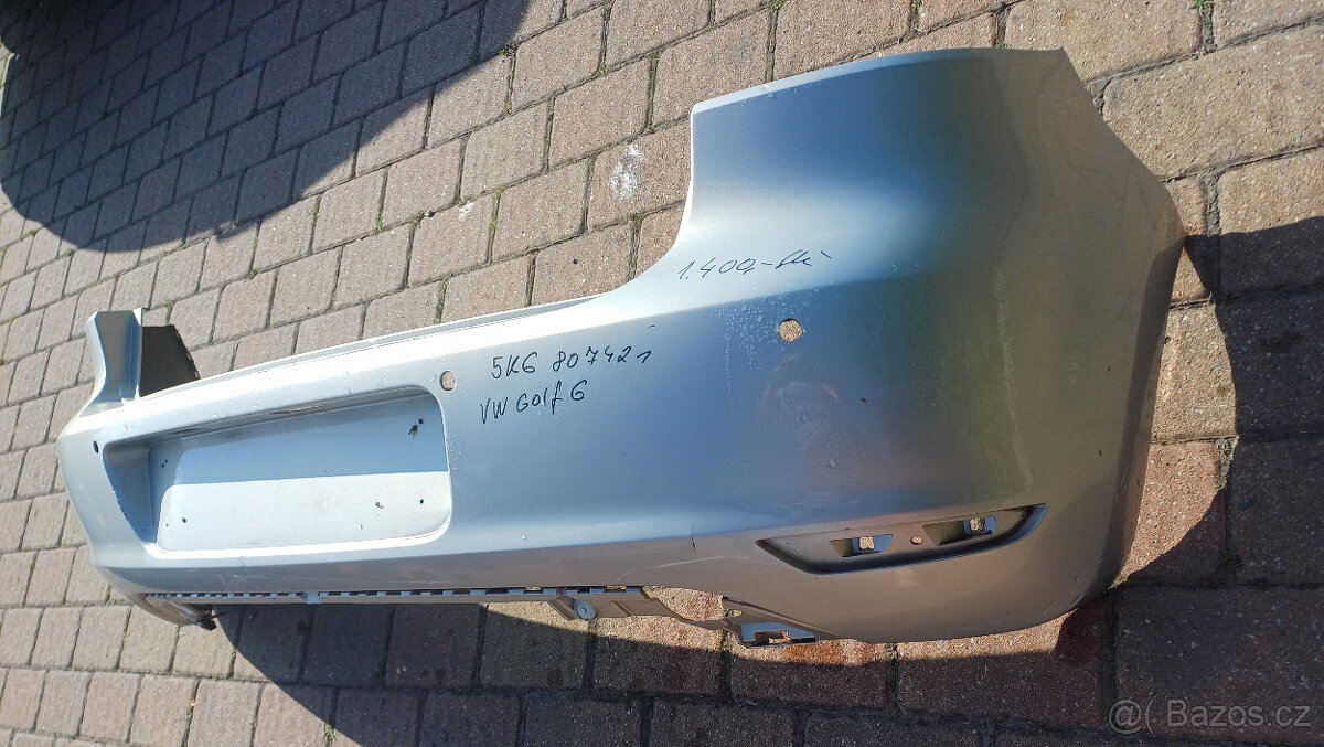 Zadní nárazník VW GOLF 6 5K6807421 - 3