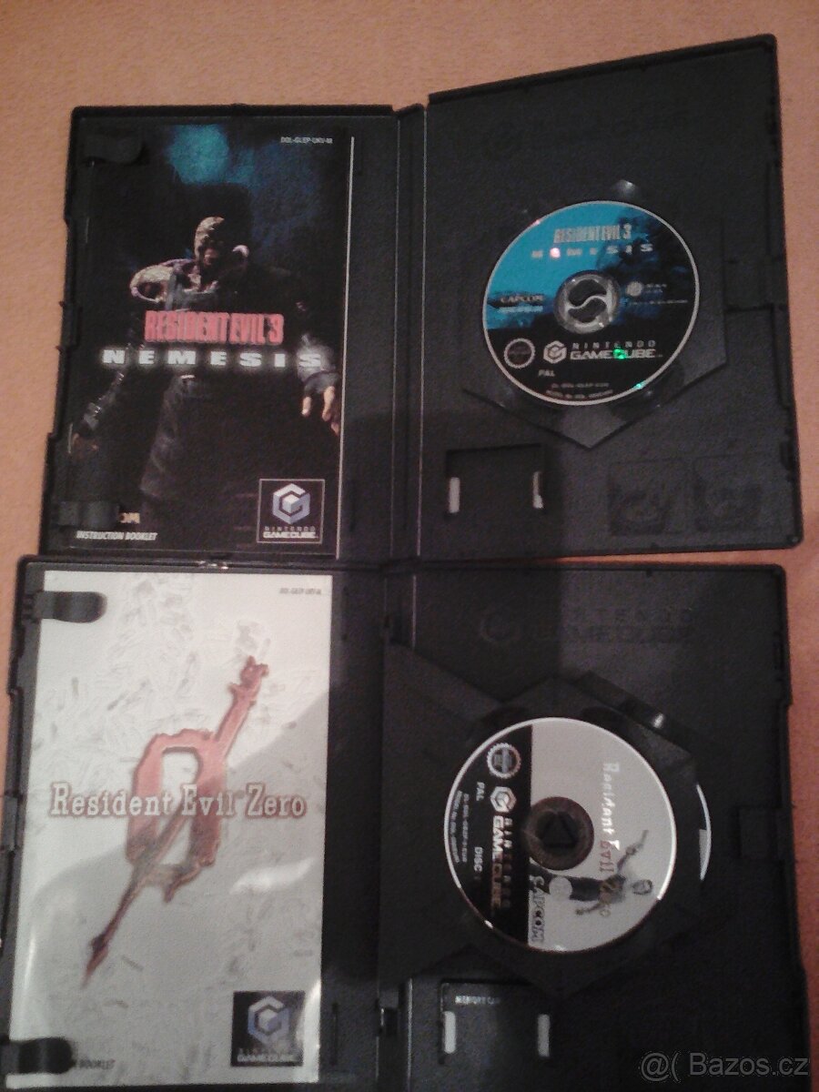 Hry Resident Evil 0 a 1 pro Gamecube a Wii - 3