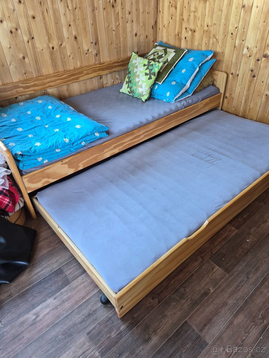 Prodám rozkládací postel - 3