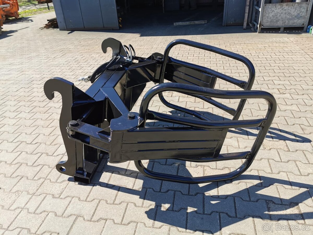 Kliešte na balíky nakladač JCB, Manitou - 3