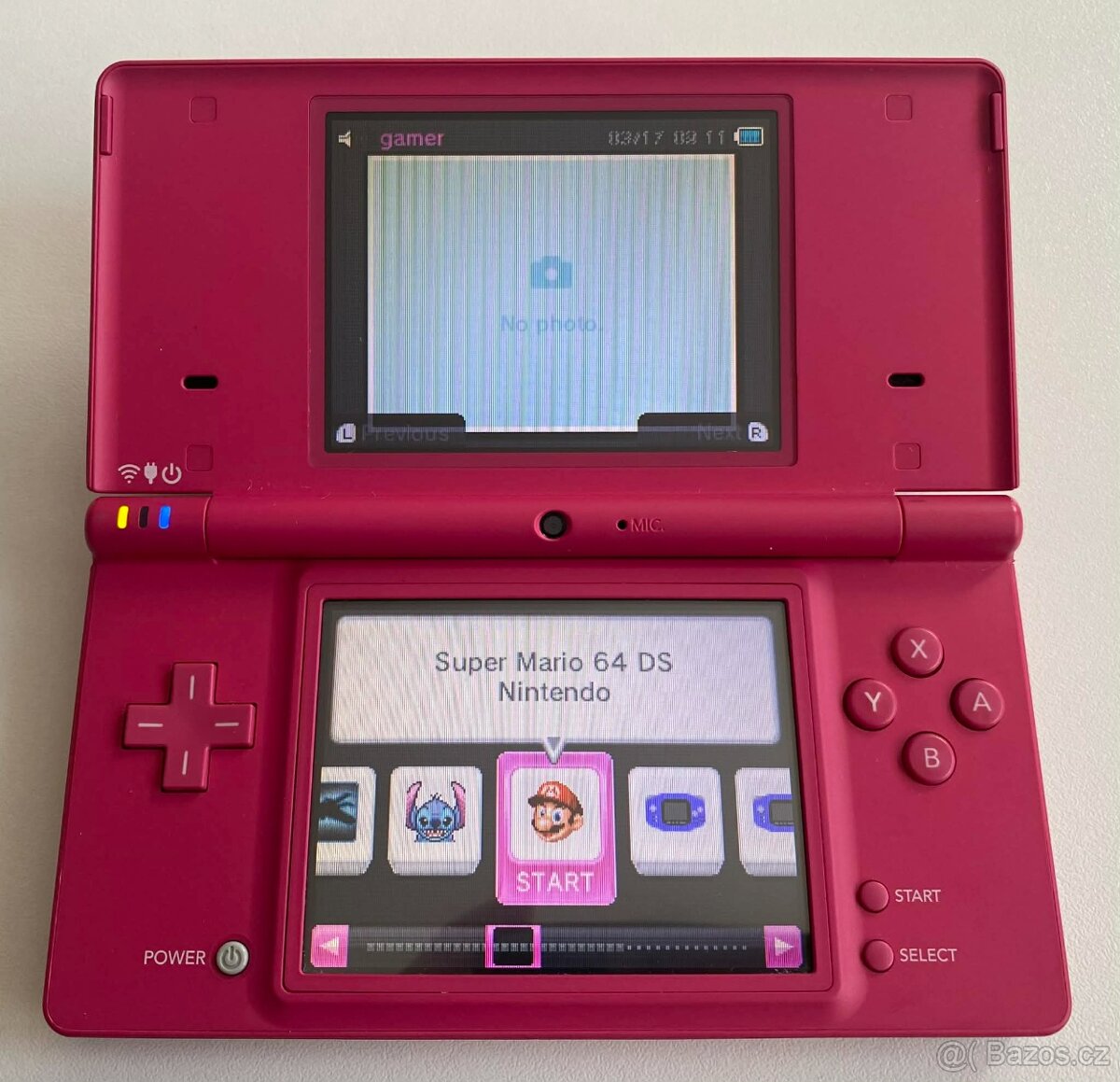 Nintendo DSi Pink + 64gb - 3