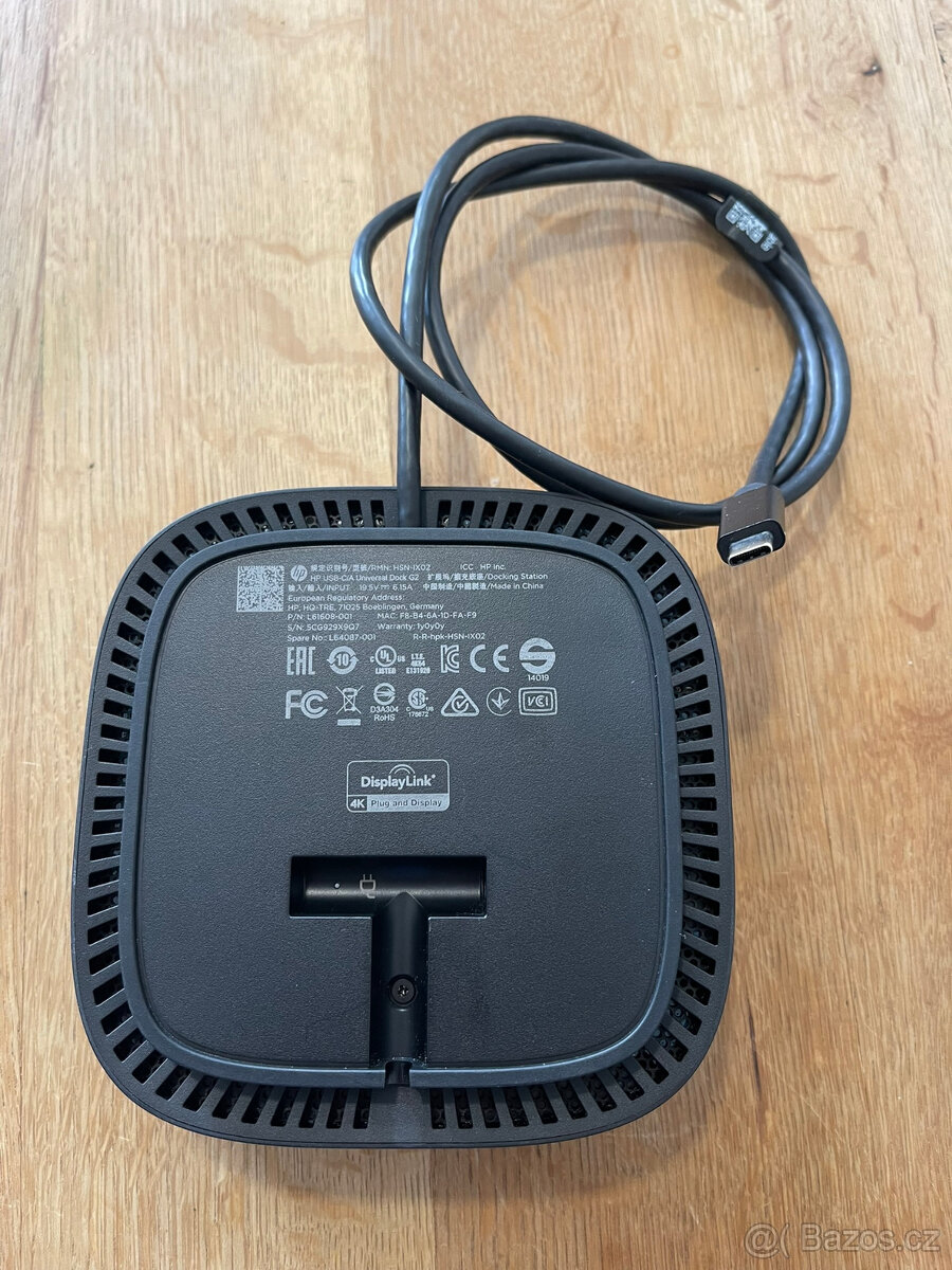 HP USB-C Dock G5 / Dokovací stanice / Až 3 monitory - 3