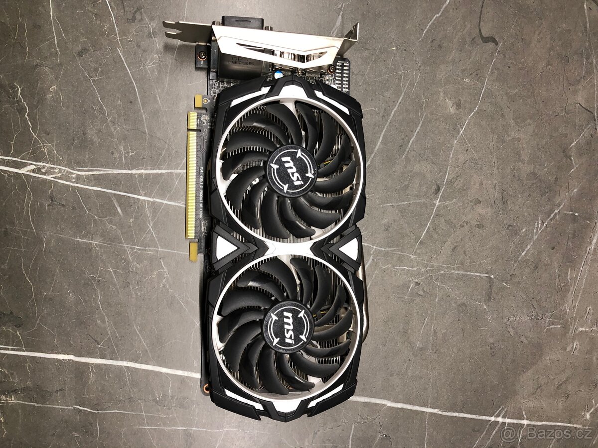 Prodám herní GPU MSI Radeon RX 570 8GB OC ARMOR - 3