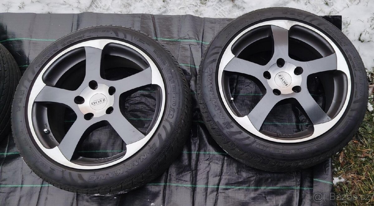Prodám hezké ALU kola DOTZ: R17,5x120, BMW - 3