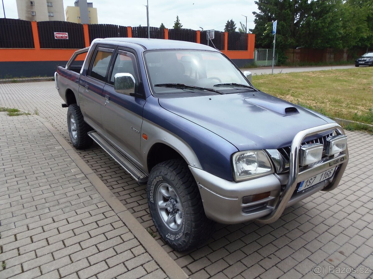 Mitsubishi L200 2.5 TD 4x4 redukce tažné 2.2T