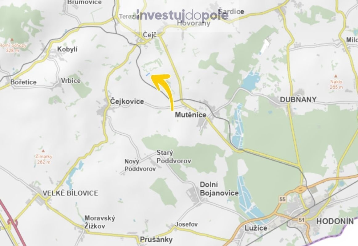 Prodej podílu 7/12 pole 7 015 m², Čejč, ev.č. 2025-09-15-9 - 3
