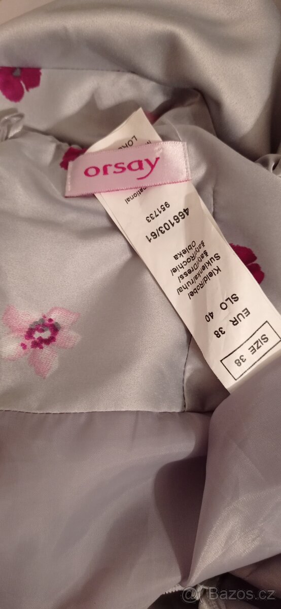 Květované šaty Orsay vel. 38 - 3