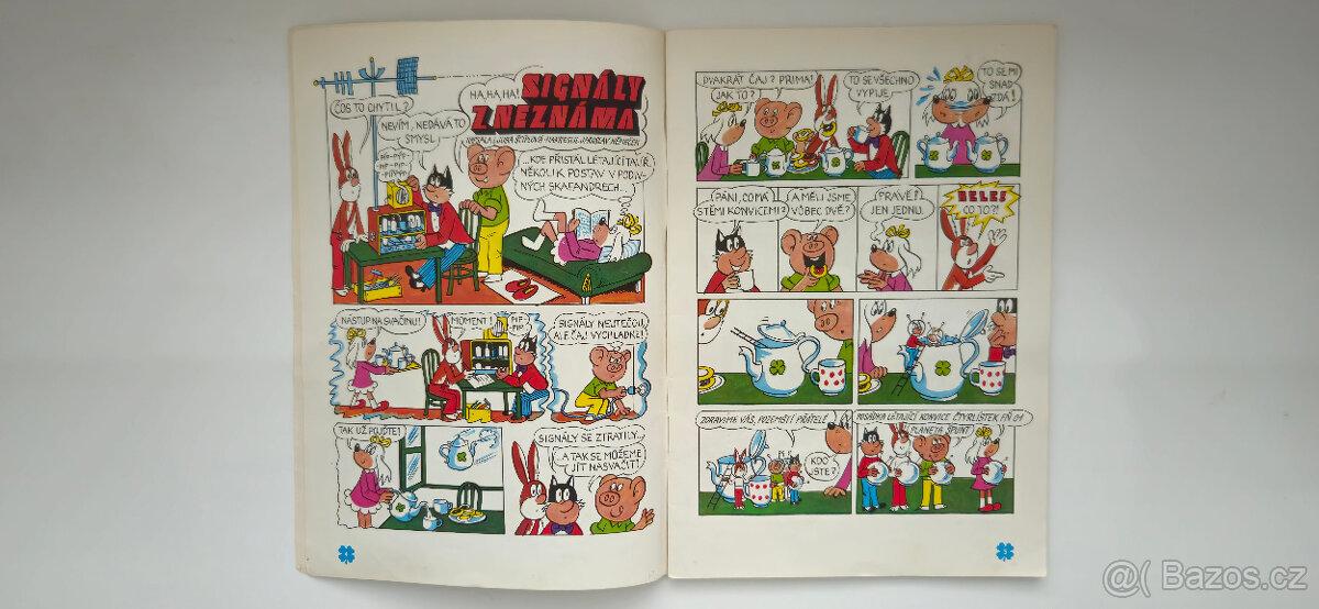 Čtyřlístek č. 50 - Signály z neznáma - VČETNĚ HRY - NELUŠTĚN - 3