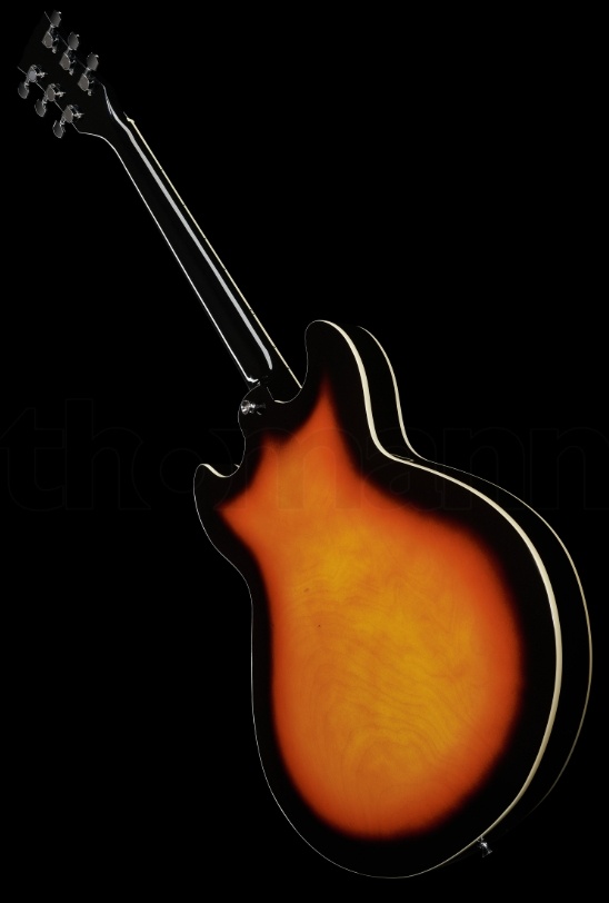 Elektrická kytara Harley Benton - pololubová - 3