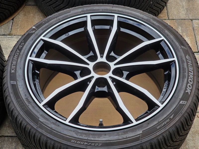 celoroční alu RIAL 8x18" 5x112 ET30 s pneu 225/45 R18 - 3