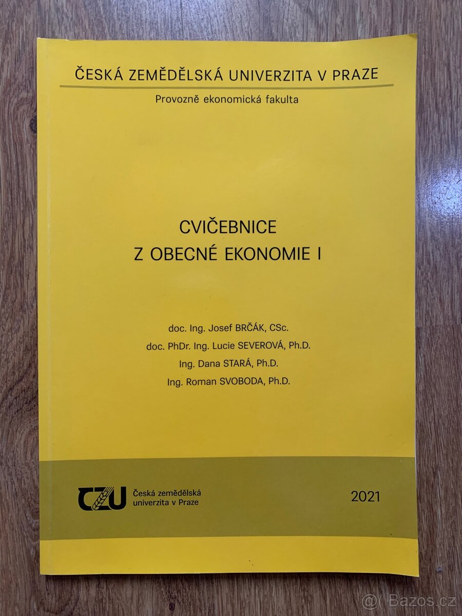 ČZU skripta / cvičebnice - 3