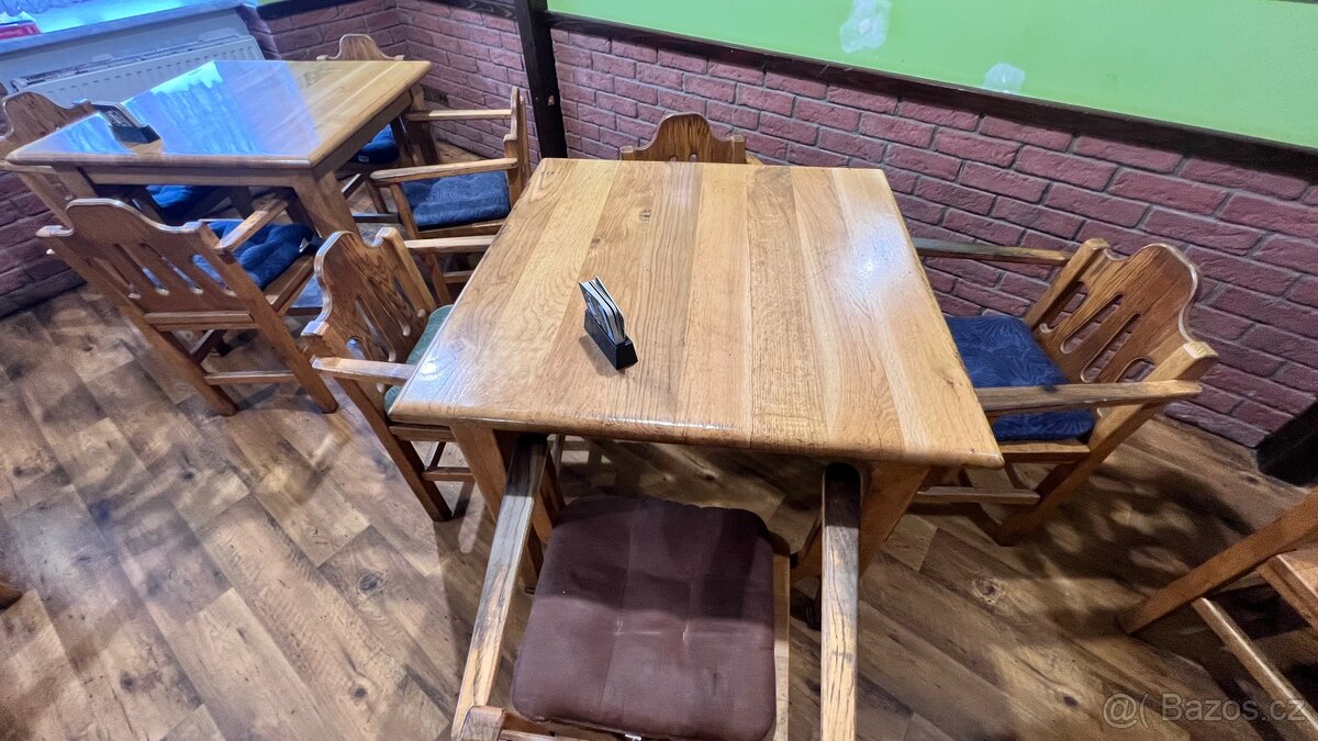 Stoly a židle - masiv - 3