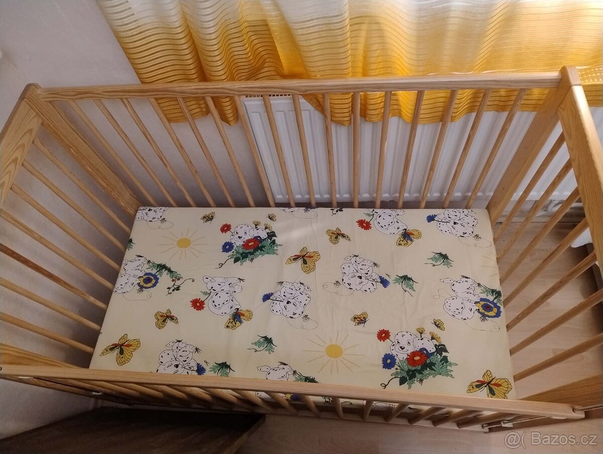 Zánovní dětská postýlka s matrací - 3