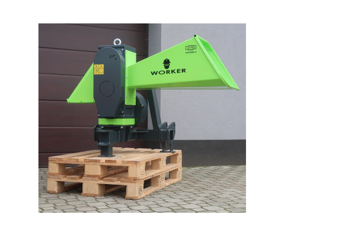špalíkovač štěpkovač za traktor s pytlovačem do 12cm - 3