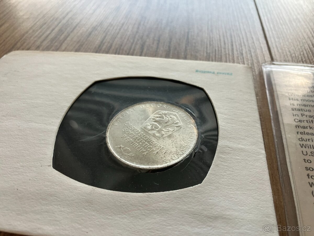 Numismatické mincovní dopisy Československo Slovensko mince - 3